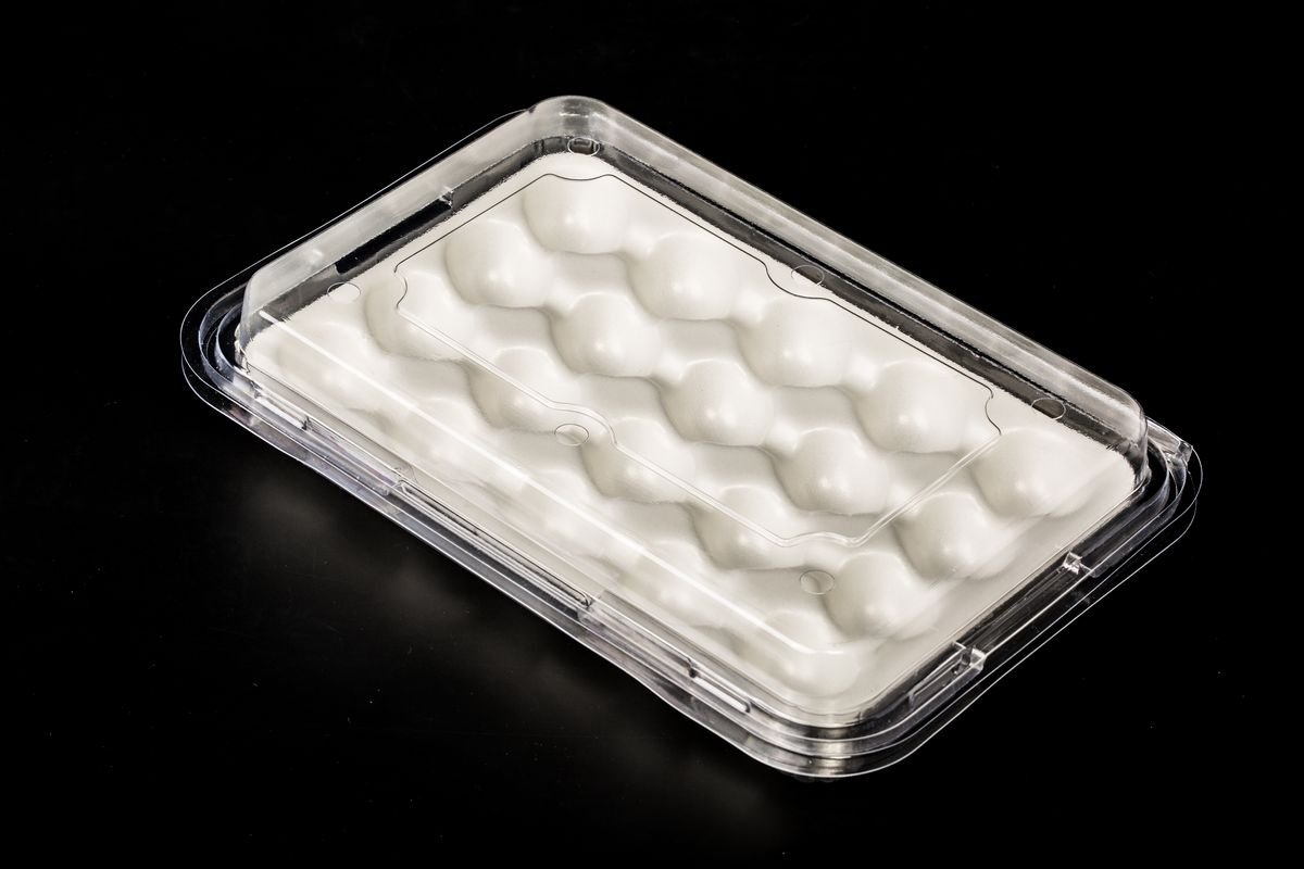 HT-400C 20-Cell Strawberry Clamshell — HT-400C 草莓20粒装 | ZENYARE fruit packaging